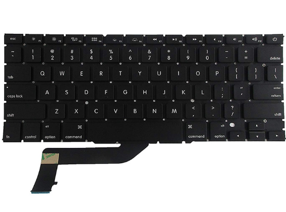 Keyboard for Apple Macbook Pro 15-Inch Retina A1398